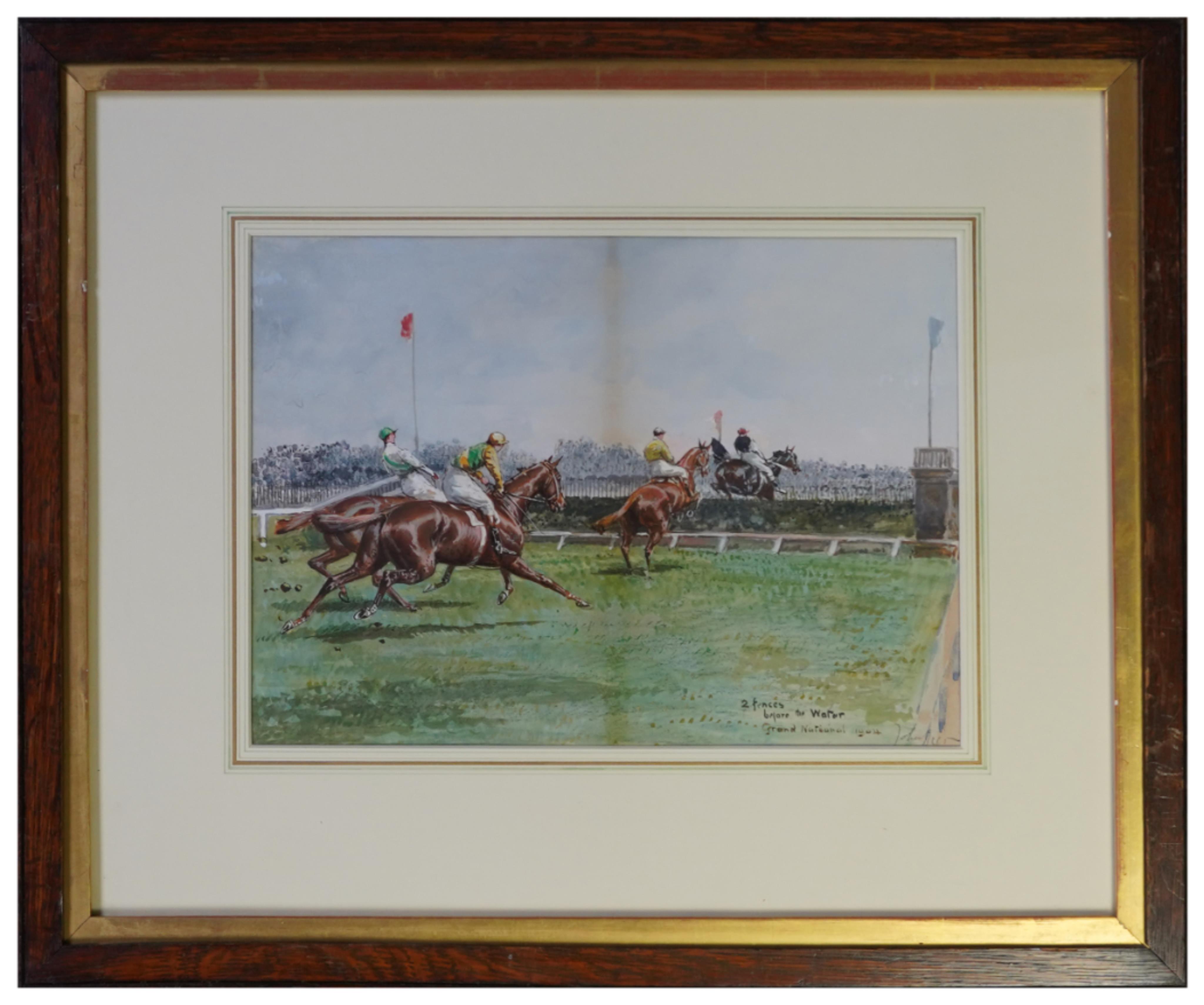 John Beer, (1860-1930), 'Grand National, 1904'